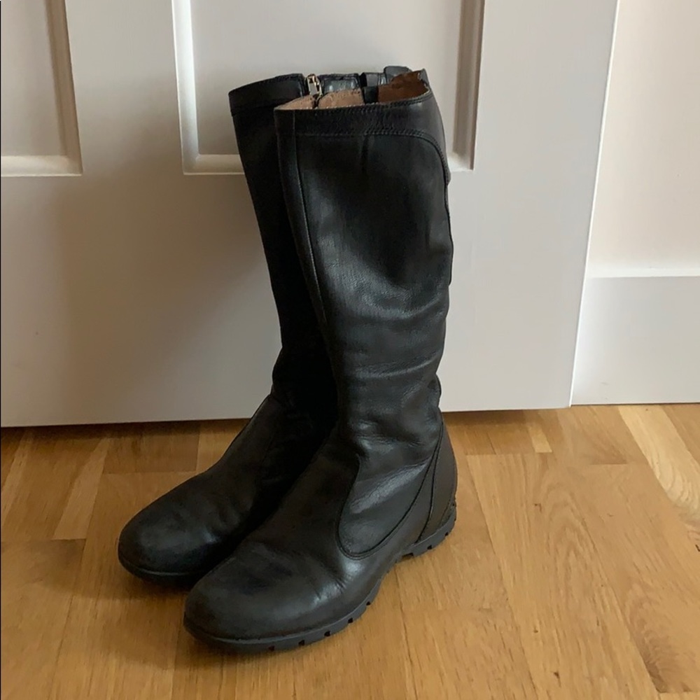 Palladium motorcycle boots 9 knee black